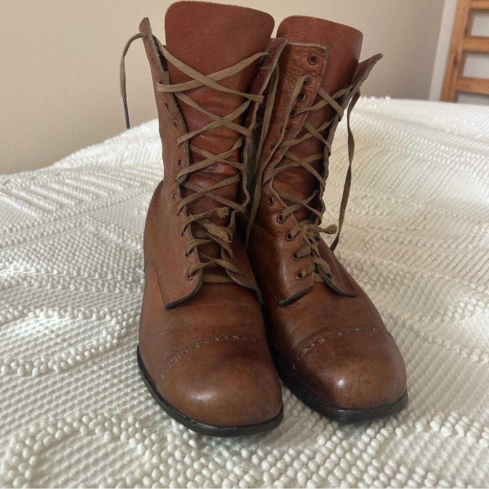|SOLD| VINTAGE 1920’s LEATHER PADDOCK BOOT